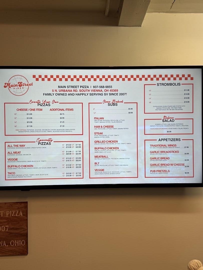 Main Street Pizza