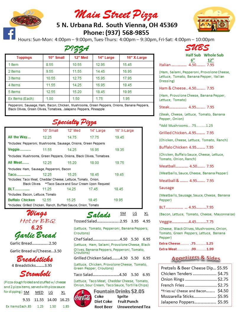 Main Street Pizza